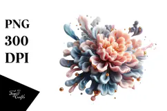 Glossy Carnation Art, 20 oz Tumbler Product Image 1