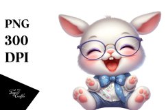 Bunny Sublimation PNG| Love Tumblers Product Image 1
