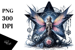 Gothic Fairy Star PNG Product Image 1