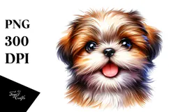 Shih Tzu Cartoon PNG Product Image 1