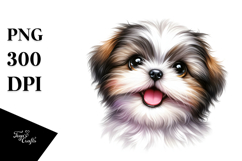 Shih Tzu Cartoon PNG Product Image 1