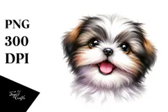 Shih Tzu Cartoon PNG Product Image 1