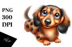 Cute Dachshund PNG Product Image 1