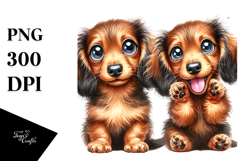 Cute Dachshund PNG Product Image 1