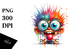 Goofy Spider Boy PNG Product Image 1