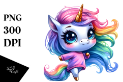 Dancing Unicorn PNG Product Image 1