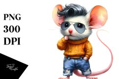 Expressive Baby Mouse Modeling, High-Res PNG Product Image 1