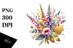 Colorful Abstract Bouquet with Foxglove | Splash Product Image 1