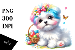 Vibrant Monkey with Flowers PNG Product Image 1