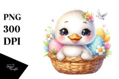 Colorful Baby Swan Egg Basket Product Image 3