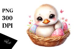 Colorful Baby Swan Egg Basket Product Image 3