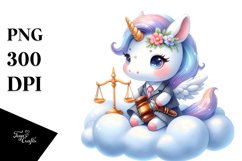 Cute Baby Unicorn, Lawyer | Clipart Product Image 3