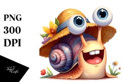 Expressive Snail Clipart Product Image 3