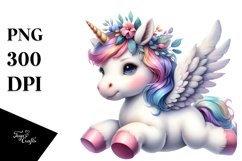 Baby Unicorn Sculpting | Clipart Product Image 3