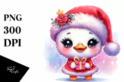 Extremely Expressive Baby Flamingo PNG Product Image 1