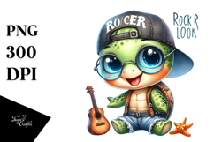 Cute Baby Turtle PNG Product Image 1