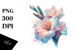 Shiny Gladiolus PNG Product Image 1