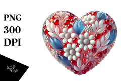 Retro Heart PNG Product Image 1