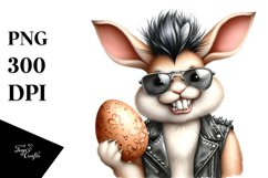 Goofy Bunny on Car PNG Product Image 1