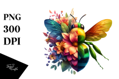 Vibrant Bee PNG Product Image 1