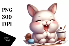Easter Bunny Cookies, Clipart |T-shirt, Mug PNG Product Image 8