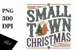 Small town Christmas Christmas Png Product Image 5