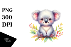 Watercolor Baby Koala Product Image 1