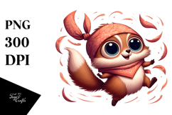 Silly Bandana Character, Vector Art Product Image 1