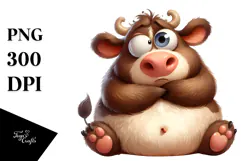 Playful Cartoon Bear, PNG Product Image 1