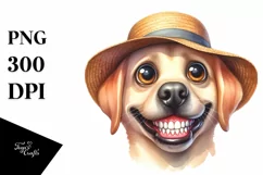Goofy Smile Caricature-like Clipart Product Image 3