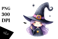 Funny Witch Hat, Transparent PNG Product Image 1