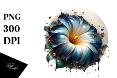 Abstract Morning Glory , PNG Product Image 1