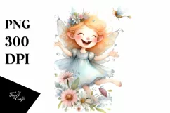 Whimsical Excited Fairy PNG Product Image 3