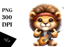 Cute Baby Lion PNG Product Image 1