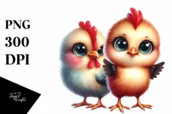 Big Eyes Caricature-like Clipart Product Image 1