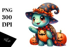 Funny Turtle Halloween Suit | Sublimation Clipart Product Image 3