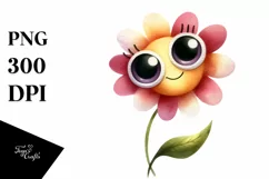 Funny Baby Flower, High-Res PNG Product Image 3