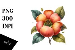 Sublimation Vintage Gardenias | Watercolor Clipart Product Image 3