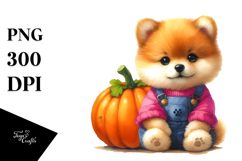 Style Halloween Dog PNG Product Image 1