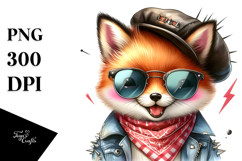Cute Baby Fox PNG Product Image 1