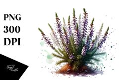 Colorful Heather with Metalic Insertions | Clipart Product Image 3