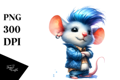 Contempt Baby Mouse with Funny PNG Product Image 1
