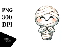 Spooky Mummy Design, Transparent PNG Product Image 1
