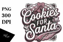 Cookies for Santa Christmas Png Product Image 5