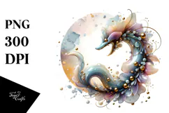 Abstract y Flower Sublimation Clipart Product Image 1