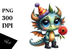 Vibrant Boho Moon with Flowers | Clipart Product Image 1