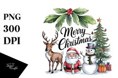 Merry Christmas Mistletoe Png Product Image 1