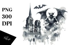 Wacky Gargoyle PNG Product Image 1