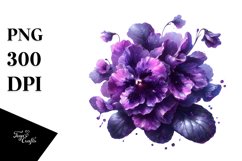 Glossy Violet with Watercolor Splash Product Image 1