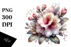 Shiny Rhododendron Clipart Product Image 1